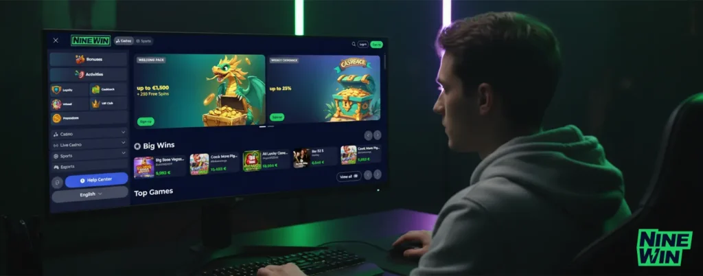 NineWin Casino Login